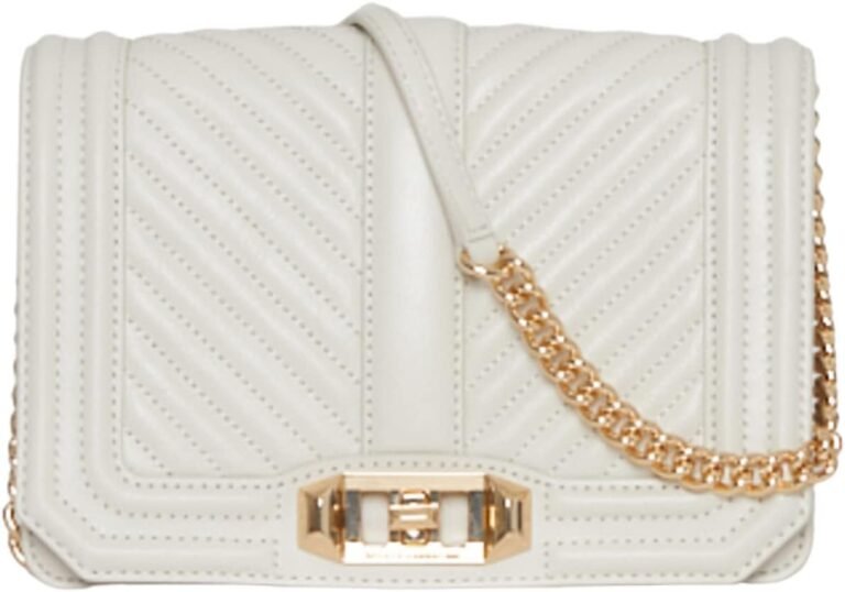 Rebecca Minkoff Women's Chevron Quilted Love Crossbody Bag