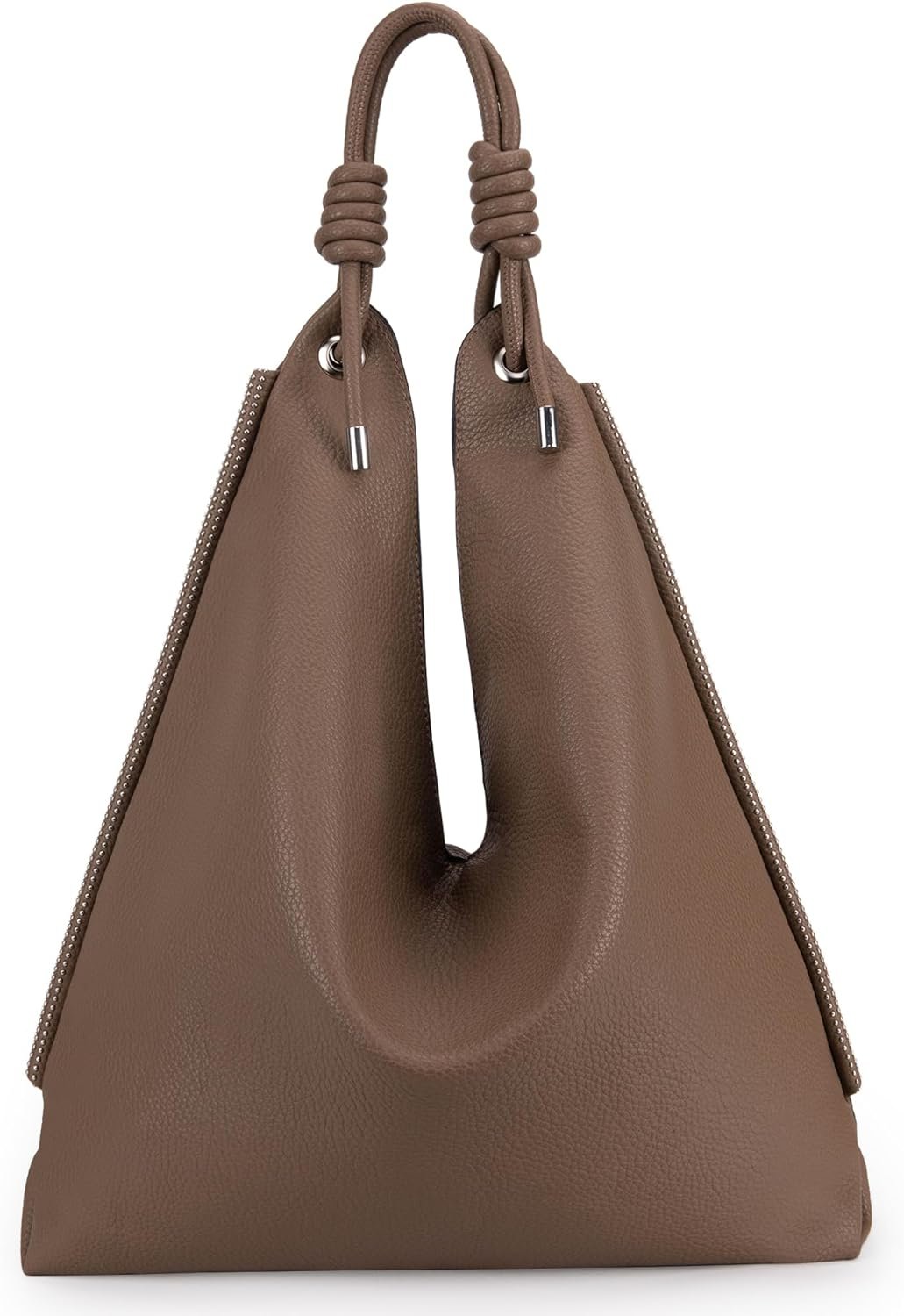 Montana West Slouchy Shoulder Bag Knotted Hobo Bag for Womens