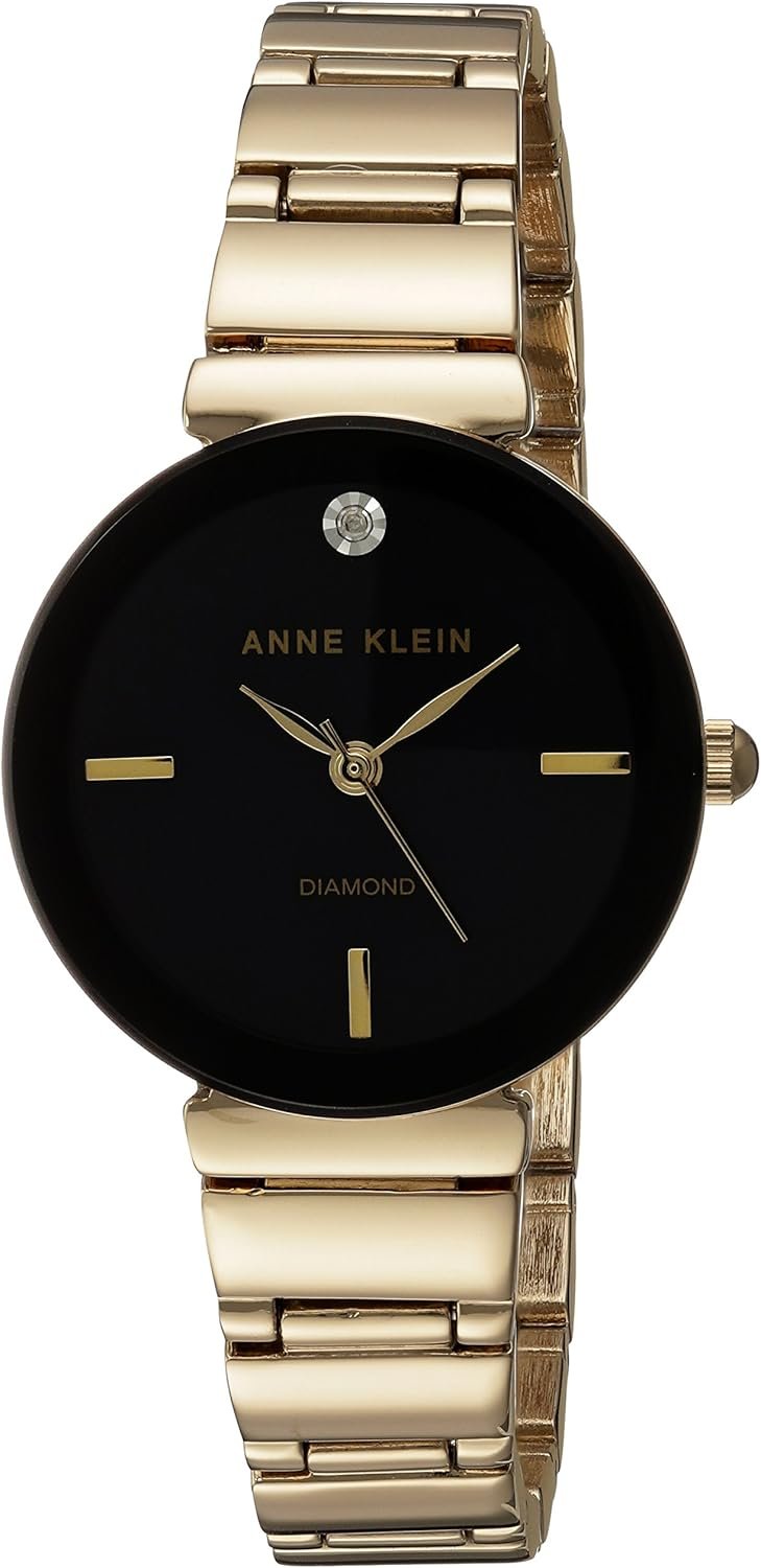 Anne Klein Women's Genuine Diamond Dial Bracelet Watch