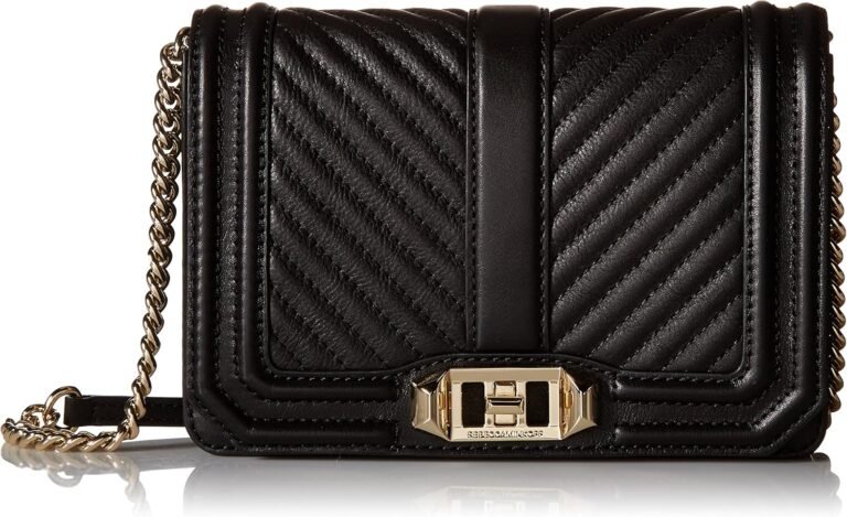 Rebecca Minkoff Chevron Quilted Small Love Cross-Body Bag