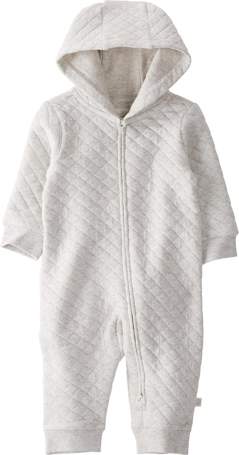 little planet by carter's Quilted Double Knit Hooded Jumpsuit