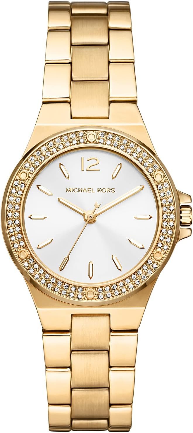 Michael Kors Lennox Women's Watch, Stainless Steel Watch for Women with Steel or Silicone Band