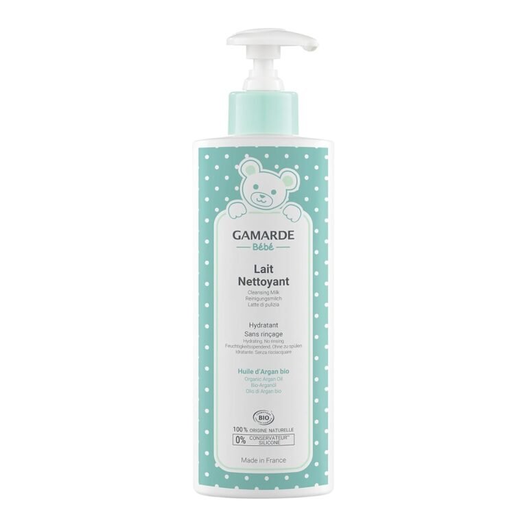 Baby Cleansing Milk - No-Rinse Baby Bath - Soothes Redness, Discomfort, and Removes Impurities - Clean and Soft Skin - 13.52 oz Cleanser