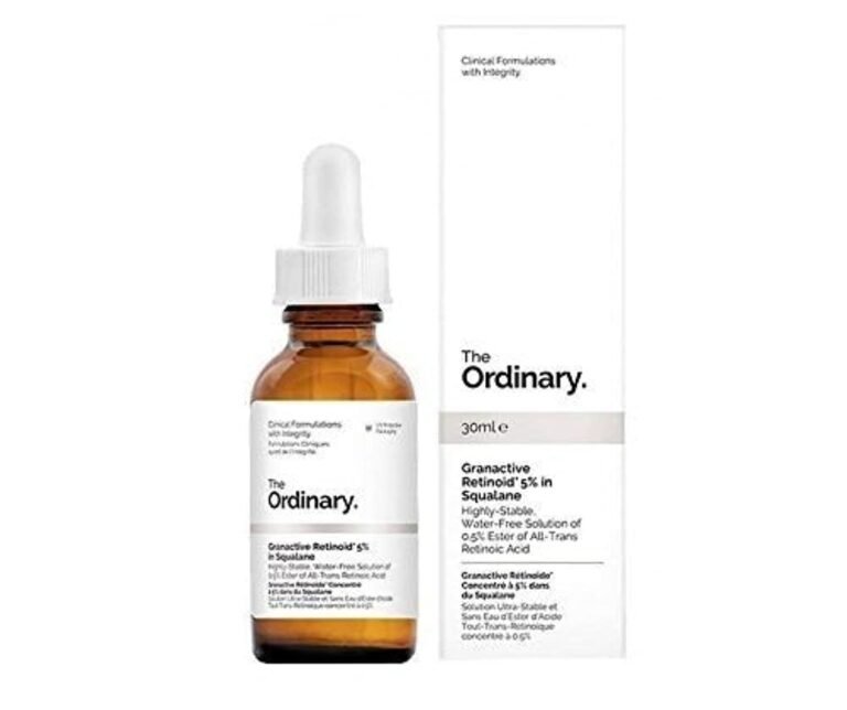 The Ordinary Granactive Retinoid 5% in Squalane, Advanced Anti-Aging Retinoid with Hydration Support for Dry and Mature Skin